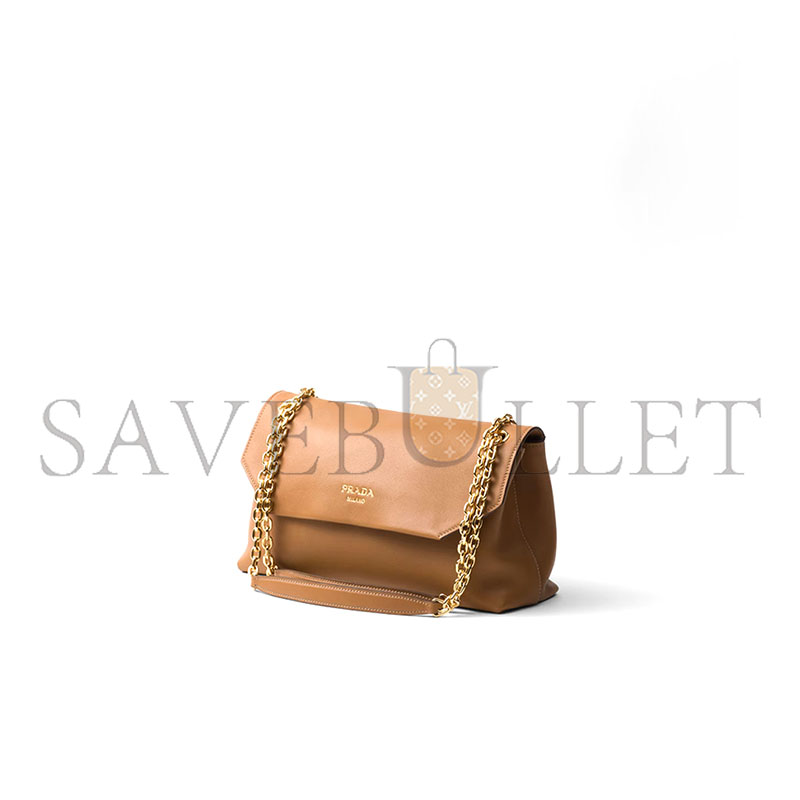 PRADA DOUX MEDIUM LEATHER SHOULDER BAG 1BD371 (29*16*9.5cm) PRADA DOUX MEDIUM LEATHER SHOULDER BAG 1BD371 (29*16*9.5cm)